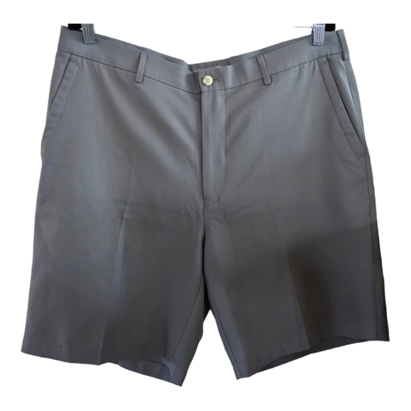 Peter Millar Other - Peter Millar Crown Sport 9" Gray Golf Shorts Size 38 EUC